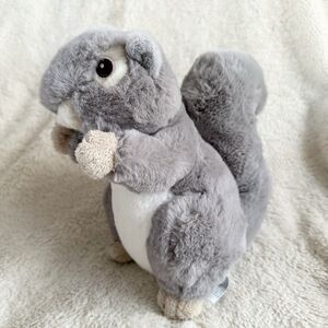 Aurora Eco Nation Gray Squirrel 9" Plush Stuffed Animal Toy Realistic